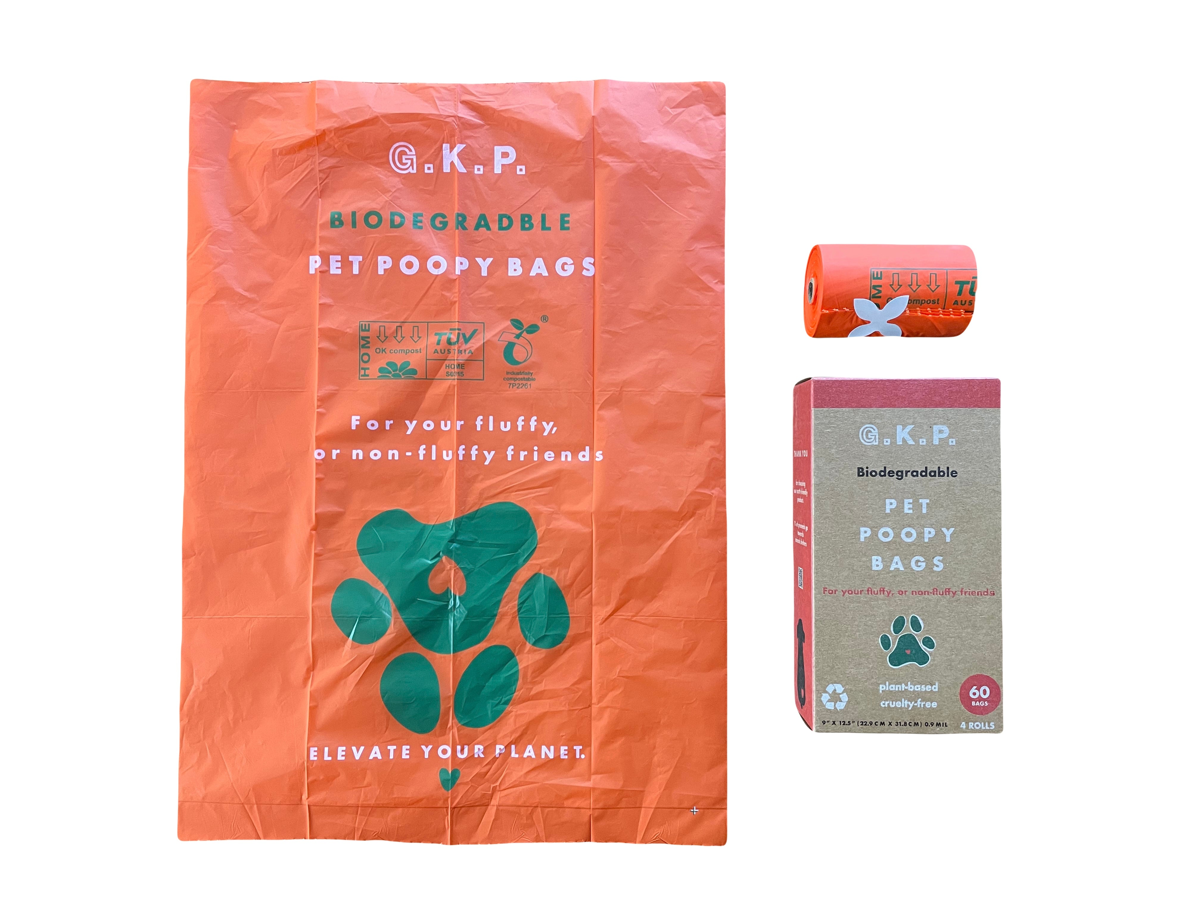 G.K.P. Biodegradable Pet Poopy Bags