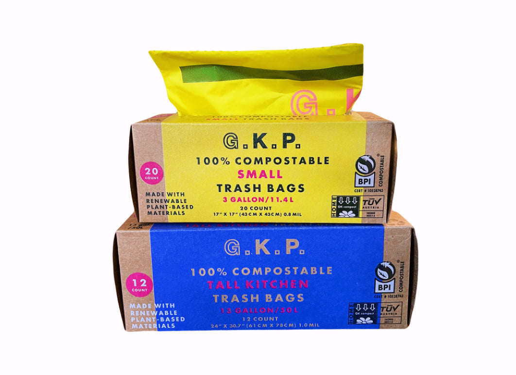 G.K.P. Compostable Small Trash Bags