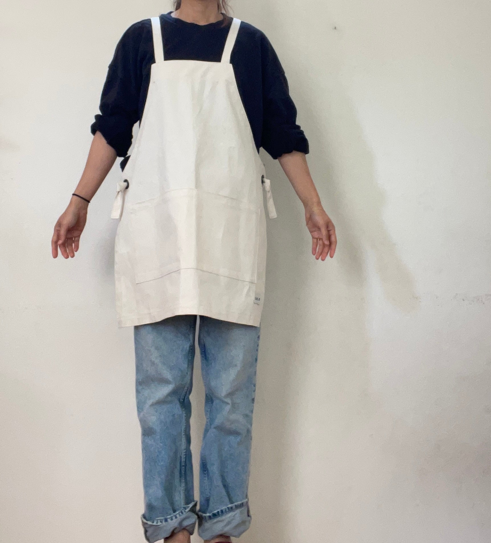 G.K.P. Slip-on Apron: Organic Natural